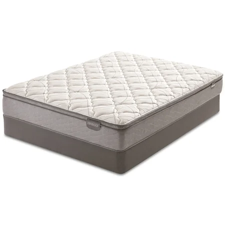 Queen 11 1/4" Euro Top Innerspring Mattress and 9" Steel Coil Boxspring